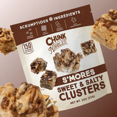 Chunk Nibbles Sweet & Salty Clusters (2oz) Multiple Flavors