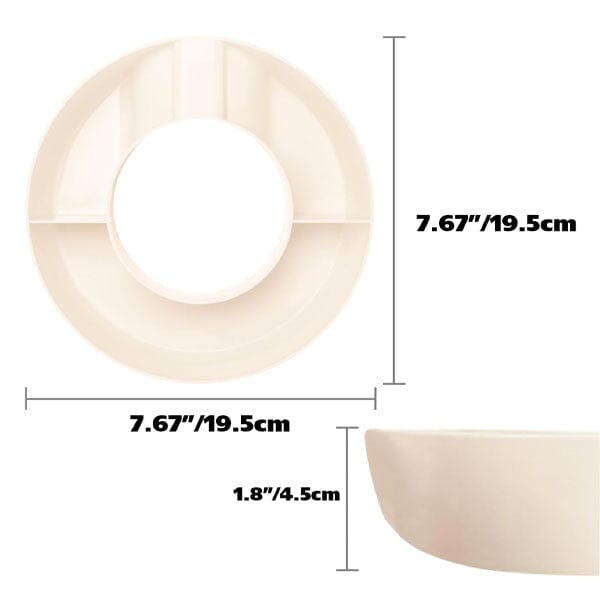 HydriEase Snack Bowl Accessory for 40oz Tumbler Cup Simple Showcase 