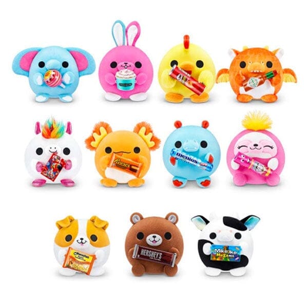 ZURU™ Mini Brands Surprise Snackles Mystery Mini Plush Capsule Series 1 Simple Showcase 