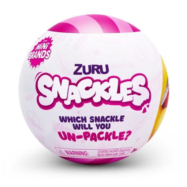 ZURU™ Mini Brands Surprise Snackles Mystery Mini Plush Capsule Series 1 Simple Showcase 