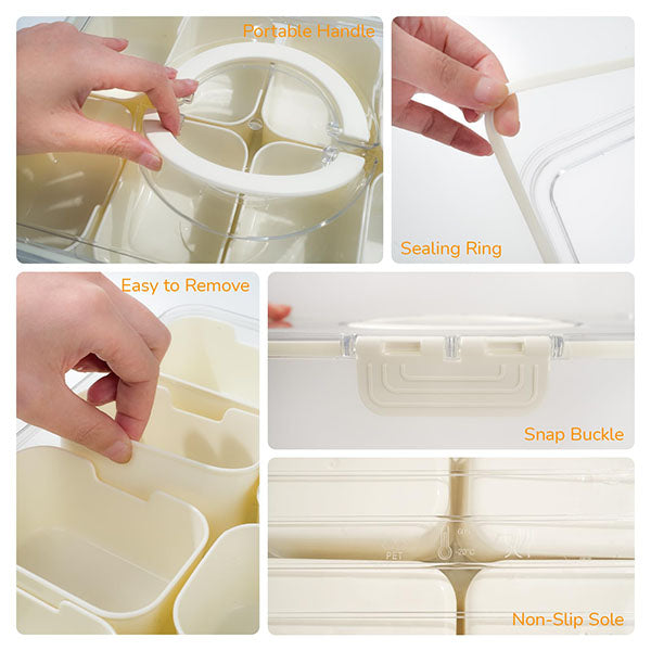 CraveBin Snackle Box Portable Snack Bin