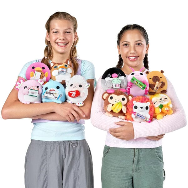 ZURU™ Mini Brands Snackles Mystery Mini 5" Plush Capsule Series 2 Wave 1 Simple Showcase 