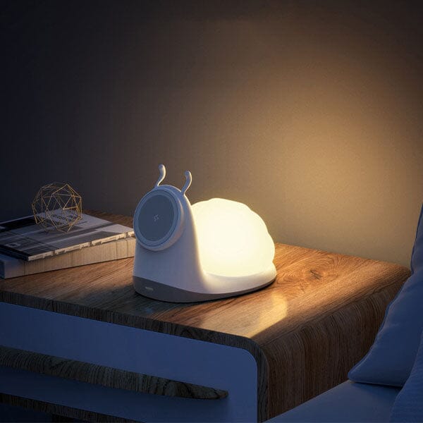 SnailBud Magnetic Phone Charger w/ Removable Snail Shell Light Simple Exclusive 