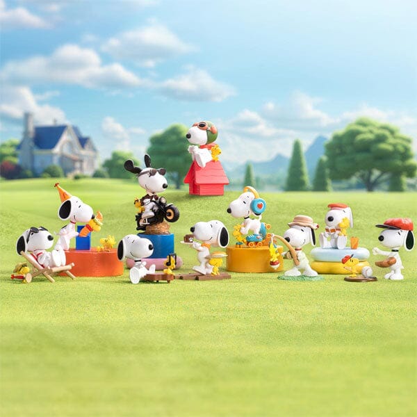 Pop Mart x Peanuts: Snoopy & Woodstock Best Friends Series Figurine Blind Box (1pc) Simple Pop Mart 