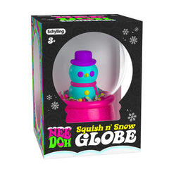 Nee Doh Snow Globe Squishy Fidget Stress Ball Toy (1pc) Style Ships Assorted