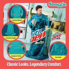 Snuggie® The Original Wearable Blanket Fleece Mountain Dew Baja Blast
