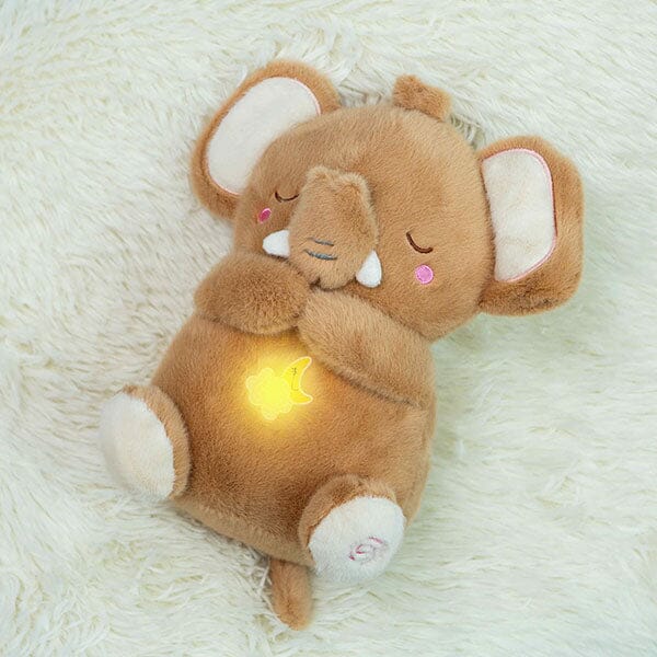 SnugglePulse: Peanut The Elephant 10" Breathing Sensory Plush Toy Simple Exclusive 