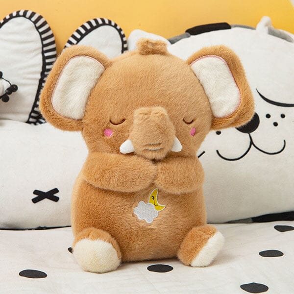 SnugglePulse: Peanut The Elephant 10" Breathing Sensory Plush Toy Simple Exclusive 