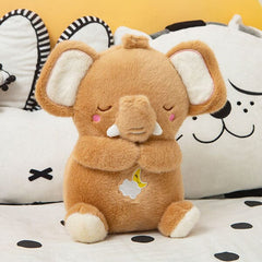 SnugglePulse: Peanut The Elephant 10" Breathing Sensory Plush Toy Simple Exclusive 