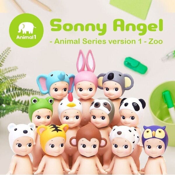 Sonny Angel Collectable Mini Cherub Figurines Animal Series 1 Blind Box (1pc) Simple Sonny Angel 