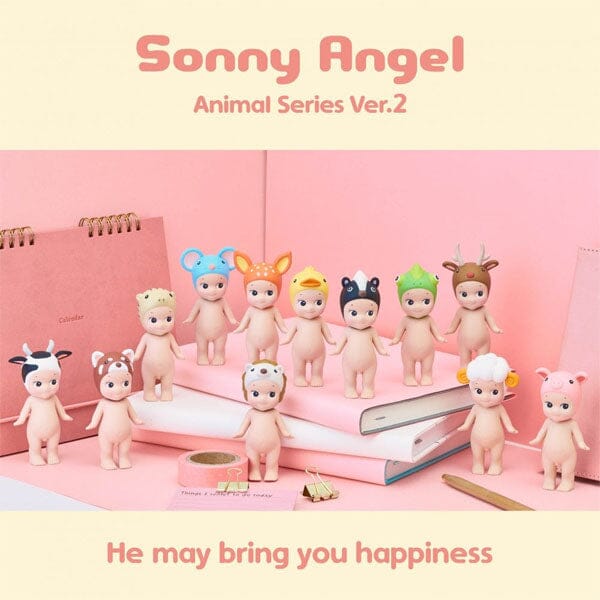 Sonny Angel Collectable Mini Cherub Figurines Animal Series 2 Blind Box (1pc) Simple Sonny Angel 