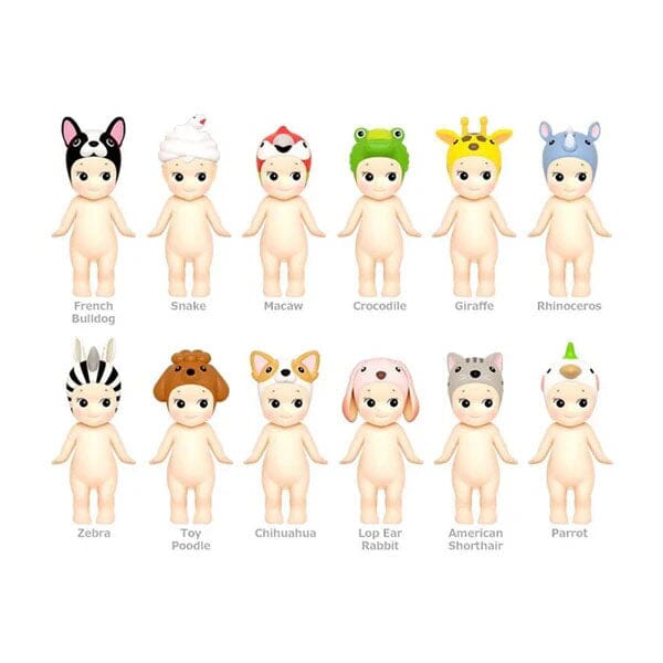 Sonny Angel Collectable Mini Cherub Figurines Animal Series 3 Blind Box (1pc) Simple Sonny Angel 