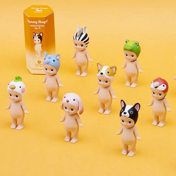 Sonny Angel Collectable Mini Cherub Figurines Animal Series 3 Blind Box (1pc) Simple Sonny Angel 