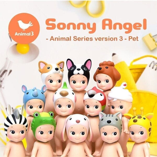 Sonny Angel Collectable Mini Cherub Figurines Animal Series 3 Blind Box (1pc) Simple Sonny Angel 