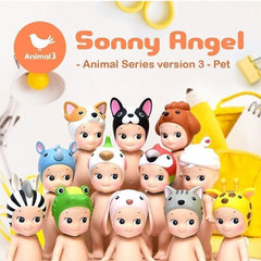 Sonny Angel Collectable Mini Cherub Figurines Animal Series 3 Blind Box (1pc) Simple Sonny Angel 