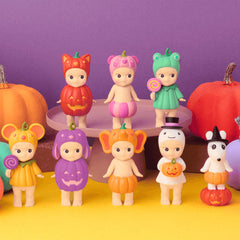 Sonny Angel Collectable Mini Cherub Figurines Pumpkin Patch Series Blind Box (1pc)