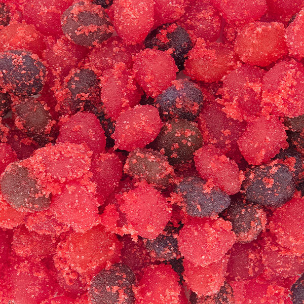 GushYums Mega Sour Cherry Blasts Gushing Gummy Candy (4oz)