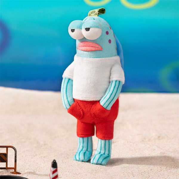 Pop Mart x SpongeBob Squarepants: Bikini Bottom Buddies Series Posable Plush Keychain Blind Box (1pc)