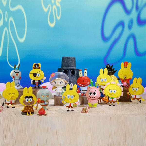 Pop Mart x THE MONSTERS: Spongebob Series Figurine Blind Box (1pc) Simple Pop Mart 