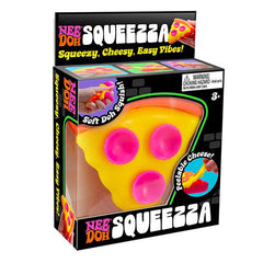 Nee Doh Squeezza Pizza Squishy Fidget Toy (1pc) Color Ships Assorted Simple Nee Doh 
