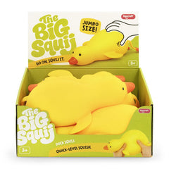 The Big Squij Slow-Rise Squishy Fidget Toy (1pc) Yellow Duck