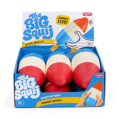 The Big Squij Slow-Rise Squishy Fidget Toy (1pc) Rocket Pop Popsicle Simple The Big Squij 