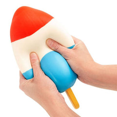The Big Squij Slow-Rise Squishy Fidget Toy (1pc) Rocket Pop Popsicle Simple The Big Squij 