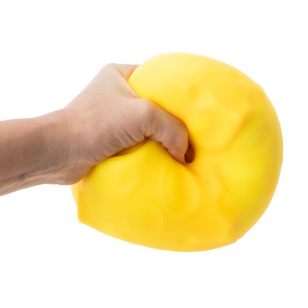 SmushMart Giant Cheese Block Squishy Fidget Toy (1pc) Simple SmushMart