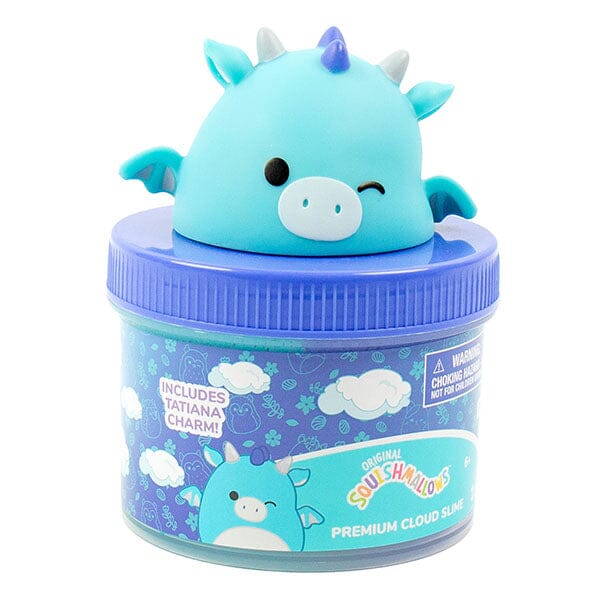 Squishmallows Premium Cloud Slime Fidget Putty Jar Multiple Scents & Styles (Wave 2) Pre-Order Preorder Showcase Tatiana The Dragon Cloud Slime 