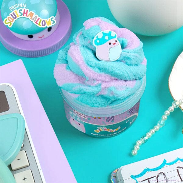 Squishmallows Premium Cloud Slime Fidget Putty Jar Multiple Scents & Styles (Wave 2) Simple Showcase 