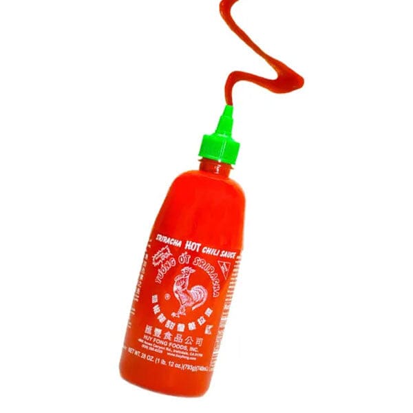 Huy Fong Original Sriracha Hot Chili Sauce Bottle (714mL) Simple Showcase 