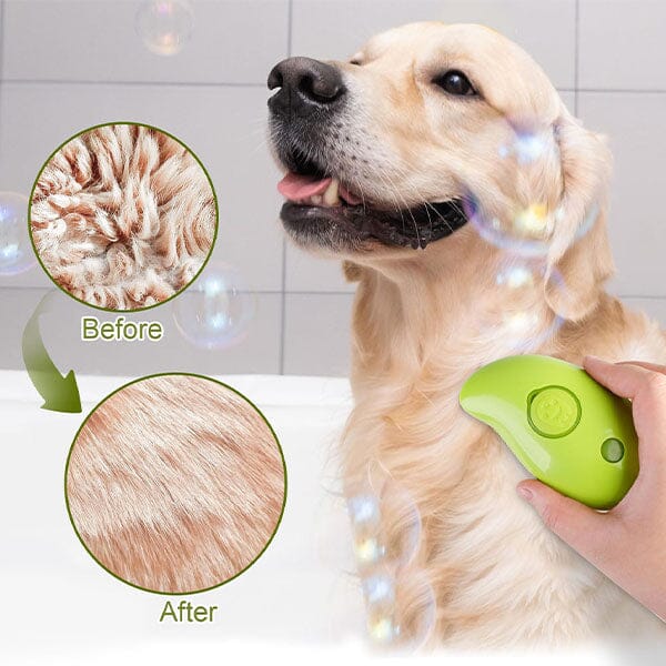 SteamyTails: Silicone Steam Grooming Brush For Cats & Dogs Preorder Showcase 