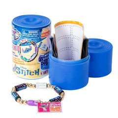 Sticki Rolls Disney's Stitch Wearable Reusable Sticki Band Mystery Capsule (50 Stickers Inside!) Simple Sticki Rolls 