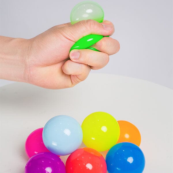 Stress Ball Squishies® Sticky Fidget Stress Balls (8pc) Simple Exclusive 