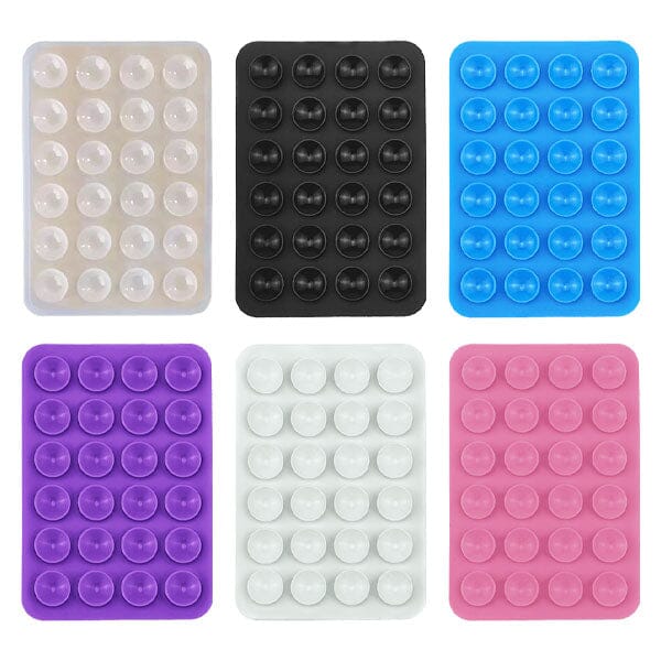 StikGrip Colorful Suction Cup Smart Phone Mounts (6pk) Simple Exclusive 