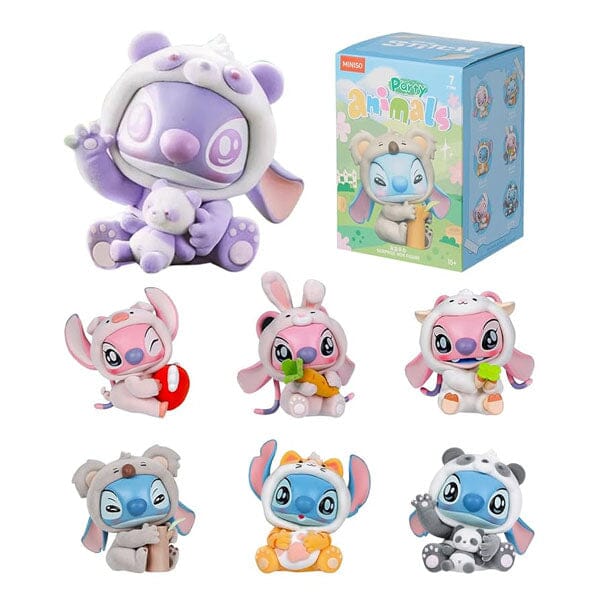 MINISO x Disney: Stitch Party Animals Series Collectible Figurine Blind Box (1pc) Simple MINISO 