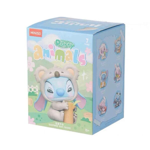 MINISO x Disney: Stitch Party Animals Series Collectible Figurine Blind Box (1pc) Simple MINISO 