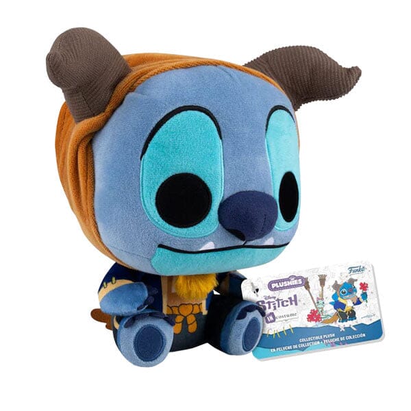 Funko POP! Disney: Stitch Dressed As The Beast 7" Plush (Beauty And The Beast) Simple Showcase 