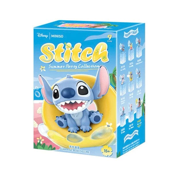 MINISO x Disney: Stitch Summer Party Series Collectible Figurine Blind Box (1pc) Simple MINISO 