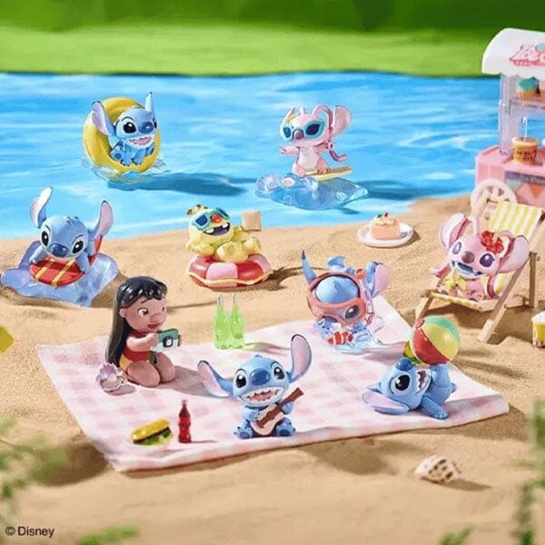 MINISO x Disney: Stitch Summer Party Series Collectible Figurine Blind Box (1pc) Simple MINISO 