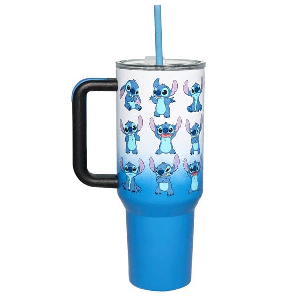 Disney's Lilo & Stitch 40oz Insulated Stainless Steel Drink Tumbler Simple Bioworld 
