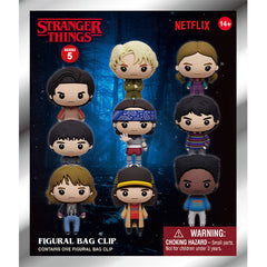 3D Stranger Things Series 5 Foam Bag Clip Blind Bag (1pc)