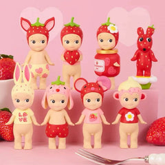 Sonny Angel Collectable Mini Cherub Figurines Strawberry Love Series Blind Box (1pc)