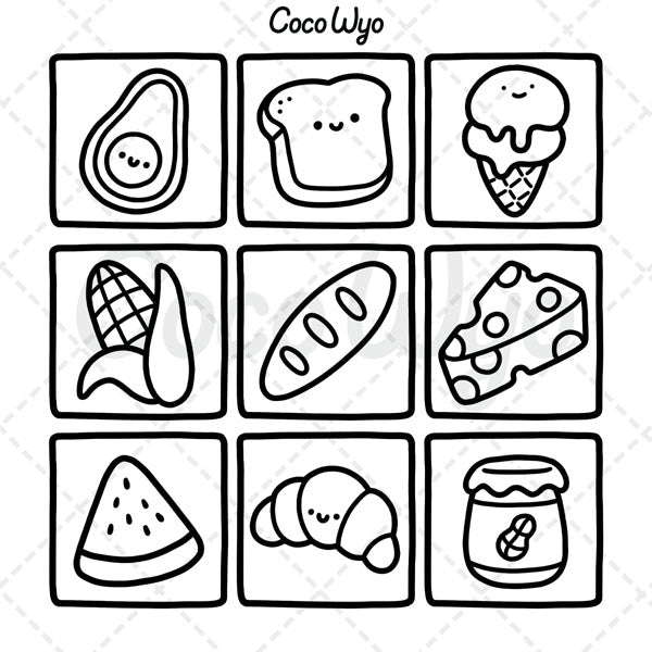 "Stress Relief" Coloring Book: Cozy Space Coloring by Coco Wyo (52 Pages)