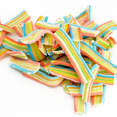 Freezyums! Freeze Dried Rainbow Sour Strips Simple Showcase 