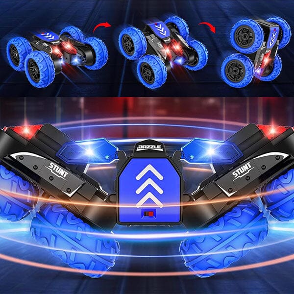 Tough Trax SPINXTREME Remote Control Spinning Stunt Car Simple Tough Trax 