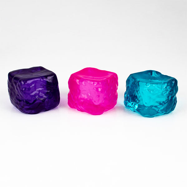 Sugah-Mals Ice Cube Sugar Stress Ball Squishy Fidget Toy (1pc) Color Ships Assorted Simple Sugah-Mals 
