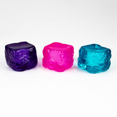 Sugah-Mals Ice Cube Sugar Stress Ball Squishy Fidget Toy (1pc) Color Ships Assorted Simple Sugah-Mals 