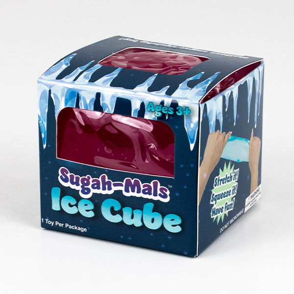 Sugah-Mals Ice Cube Sugar Stress Ball Squishy Fidget Toy (1pc) Color Ships Assorted Simple Sugah-Mals 