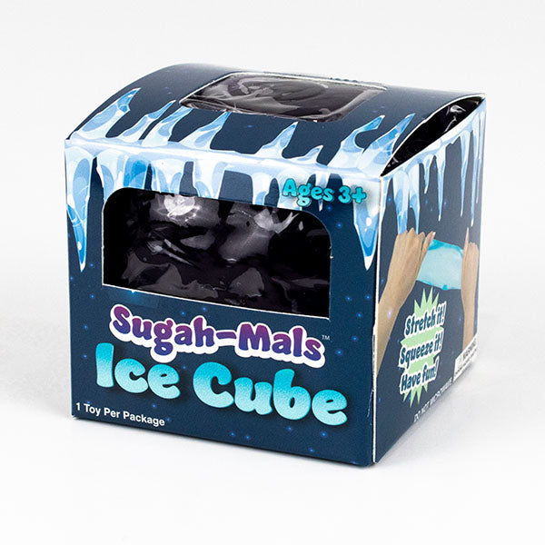 Sugah-Mals Ice Cube Sugar Stress Ball Squishy Fidget Toy (1pc) Color Ships Assorted Simple Sugah-Mals 